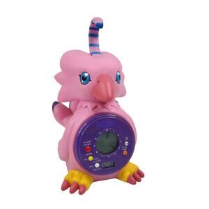 Vintage 2000 Digimon Biyomon Alarm Clock